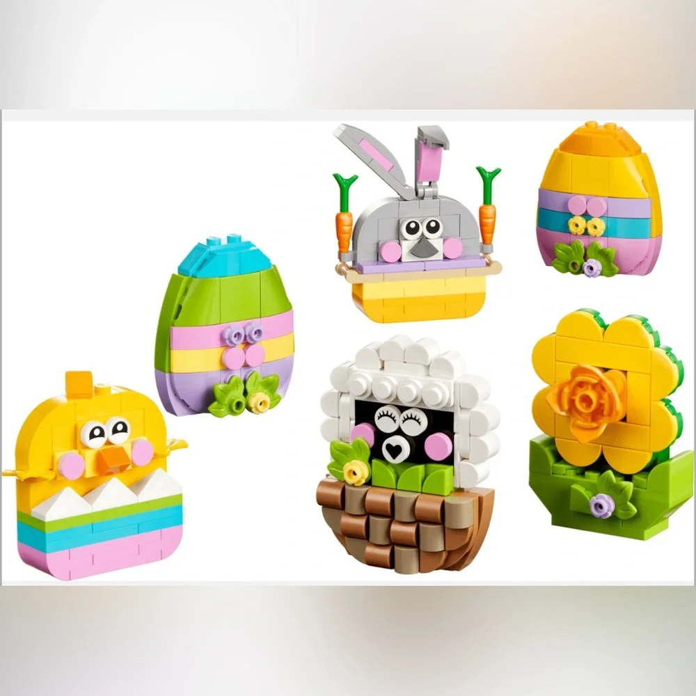 LEGO Easter Decorations 40890 NEW in Sealed Box